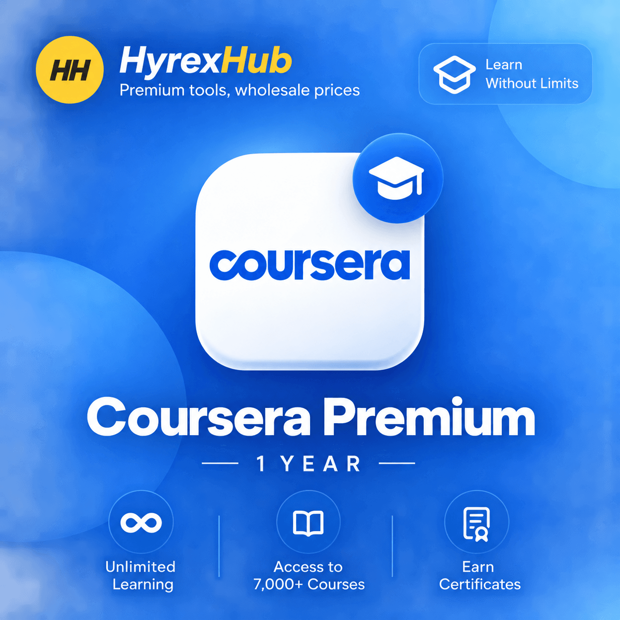 Coursera Premium – 1 Year