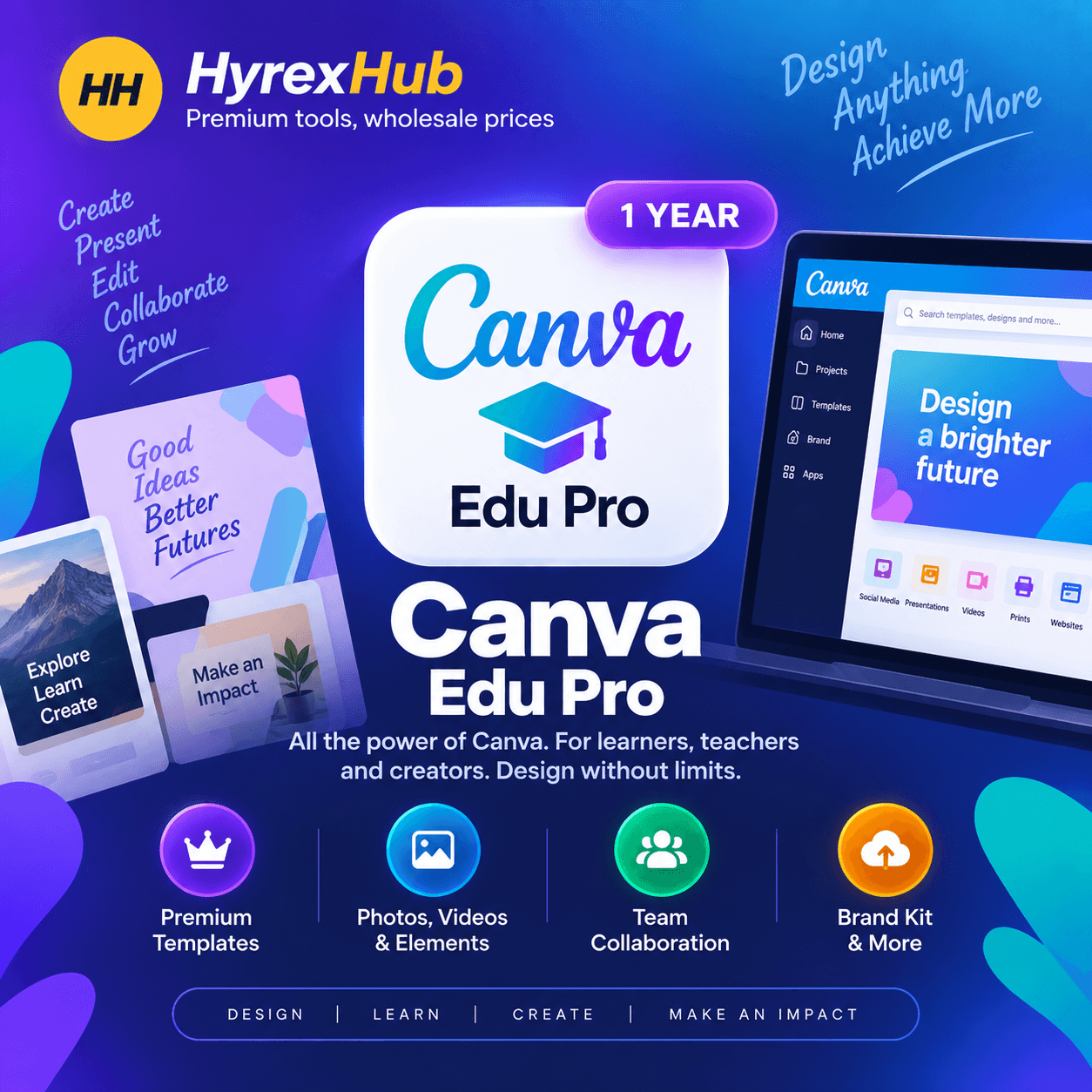 Canva Pro – 1 Year